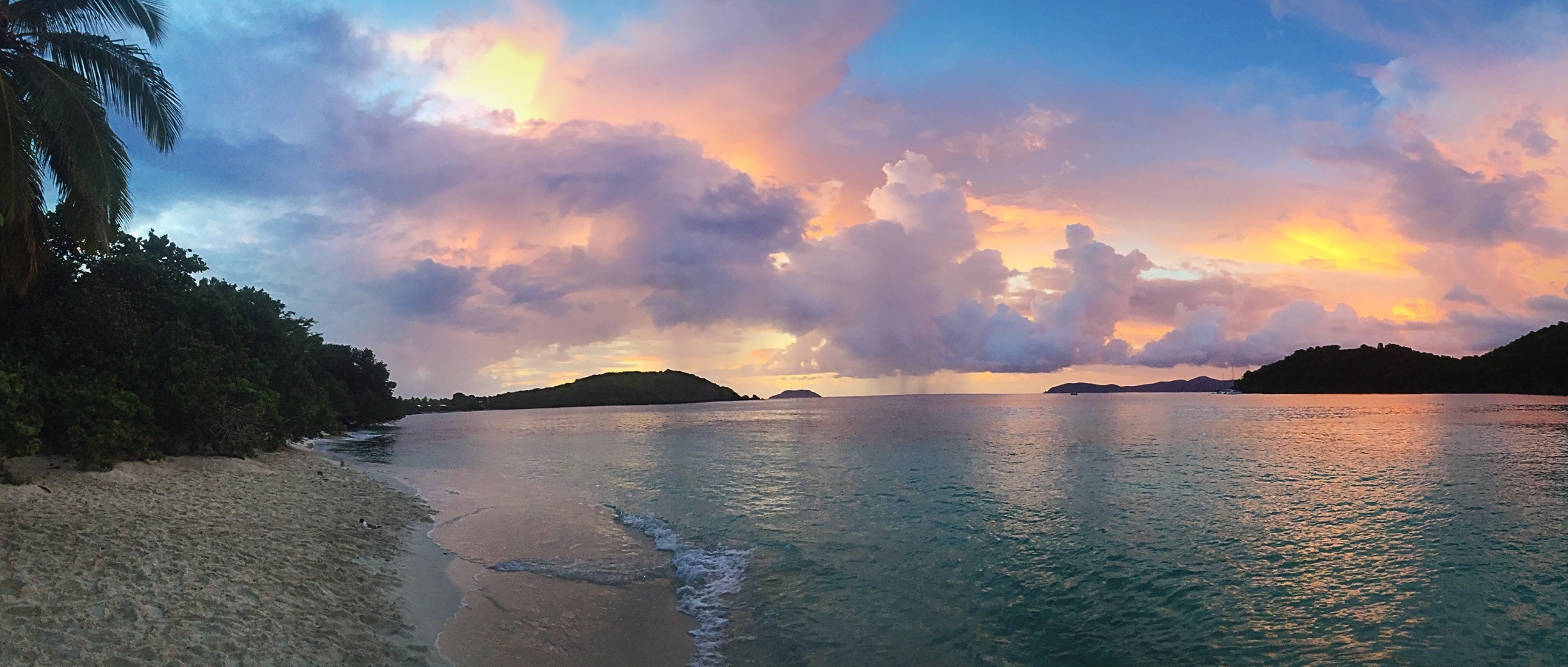 Since I like to sleep late...Here's another sunset from STJ!
#nationalpark #beach #island #sunset #nature