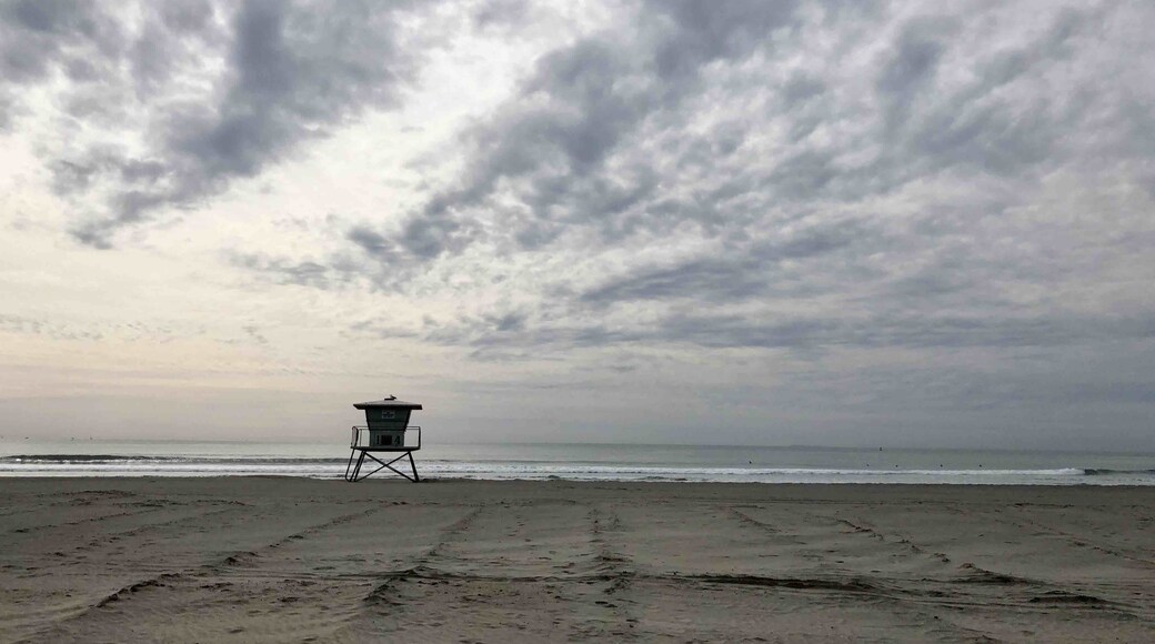 Plage de Oceanside Harbor Beach, Oceanside, Californie, États-Unis d'Amérique