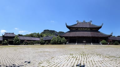 Huge courtyard at Bai Dinh #LifeAtExpedia