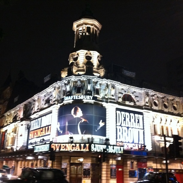 Derren Brown, Svengali. Fantastic show 
on till 16 July