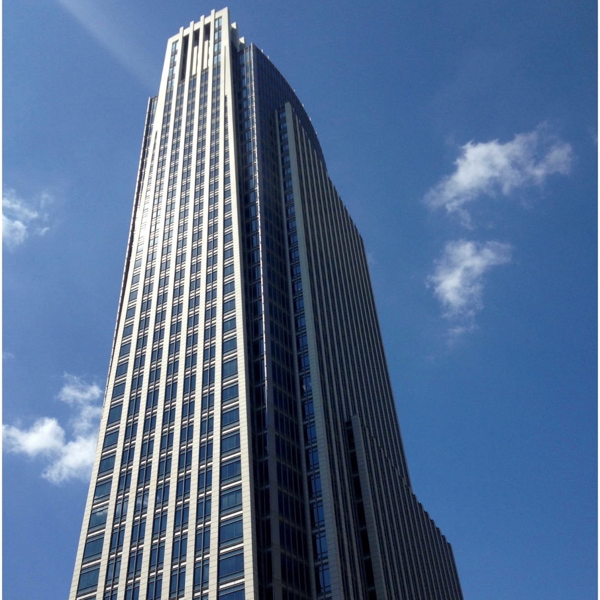 The tallest skyscraper in Nebraska looms over downtown Omaha at a whopping 45 stories tall, opened in 2002.