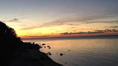 Beautiful spot on the #longisland sound surfing
