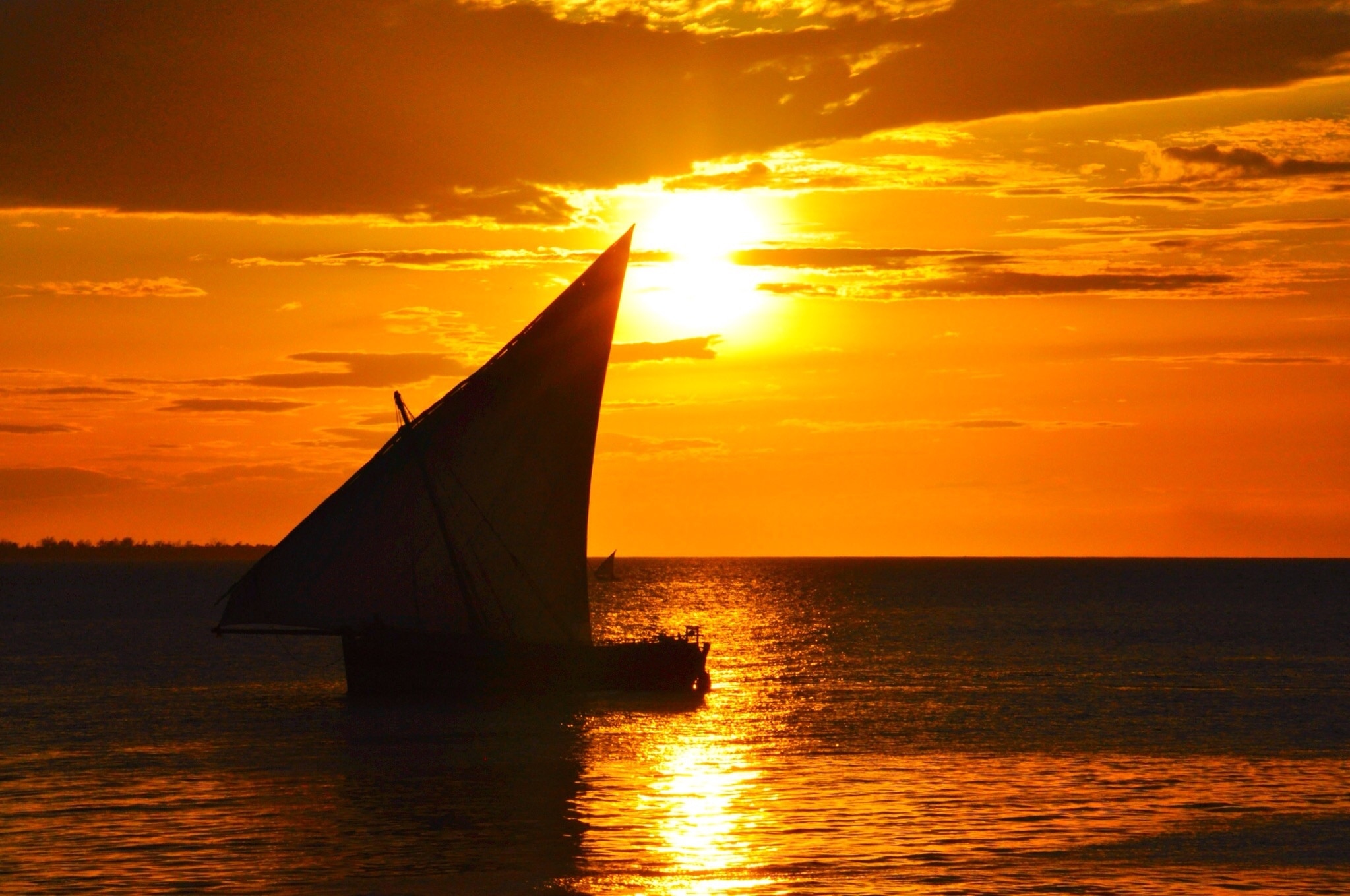 One of the best things to do in Zanzibar is to watch the sunset from the shore. Every evening, crowds of tourists sit on the benches and walk on the beach sand or on the coastal streets just to watch this wonder of nature. Bars and restaurants along shore offer strategic places and (quite expensive) drinks for maximizing the delight of that moment. 

#GoldenHour #waterlust #colorful

See: www.flickr.com/ddfcarvalho