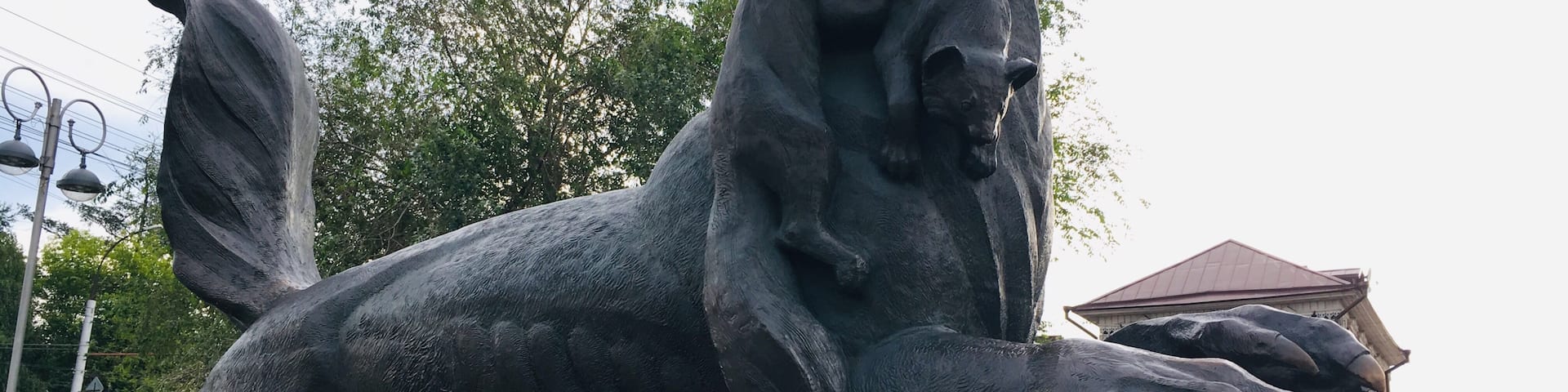 So what do you think the two animals representing Irkutsk would be? It’s the Siberian tiger with a sable in its mouth. The city of Irkutsk is easy to walk around and fill of interesting buildings and other sights. Then get out to Lake Baikal, the deepest lake in the world. Look it up - it’s huge!