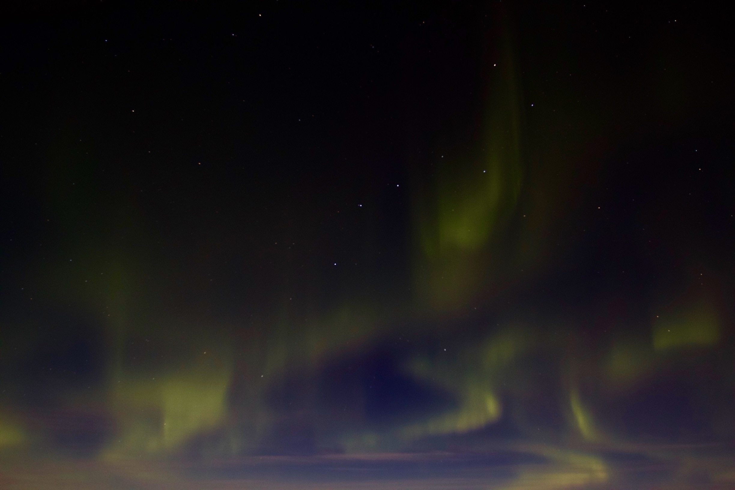 Aurora Borealis as seen from Ski Land, Fairbanks late Nov #lifeatexpedia