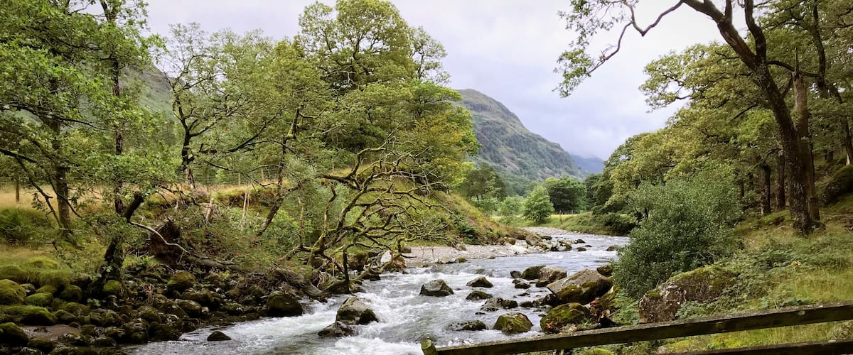 River Derwent at Longthwaite.
