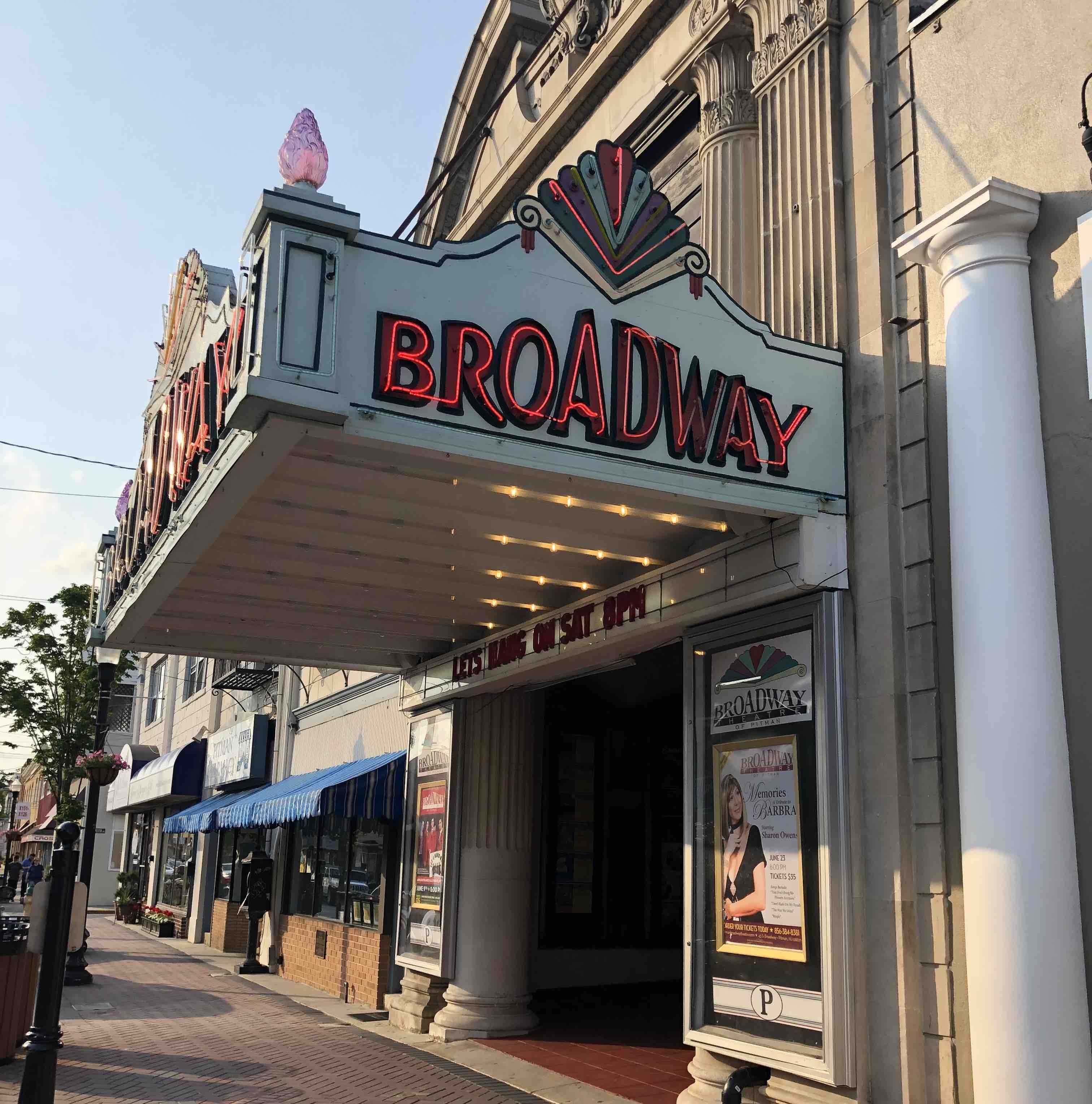Iconic Broadway theatre of small town Pitman, NJ
June 2018
