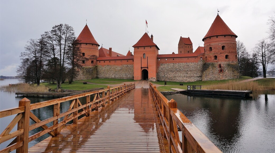 Trakai-szigeti vár, Trakai, Vilnius megye, Litvánia