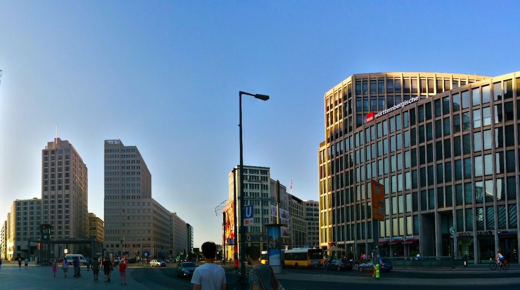 Potsdamer Platz torgið, Berlín, Þýskaland