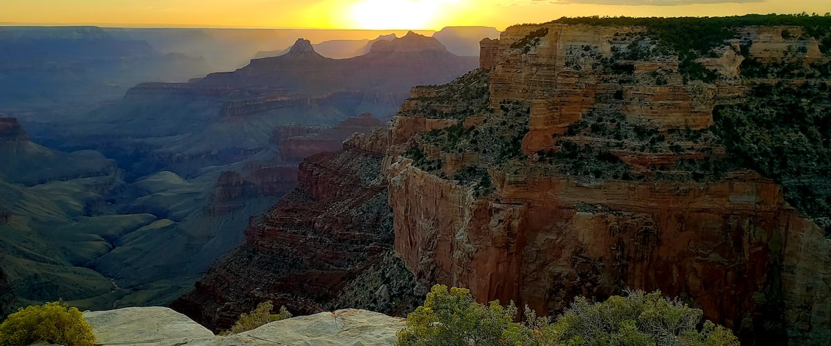 #Adventure  
I sat in my camping chair to watch the sun set, North Rim of the Grand Canyon. #breathtakingisolation #incrediblescenery #August2019 #amazingmoments #myAZview