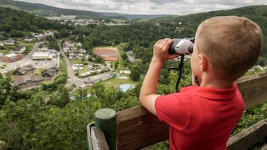 Cool viewpoint high on the rock over the Heimbach trainstation.

Very worth the climb!
#hike #viewpoint #eifel