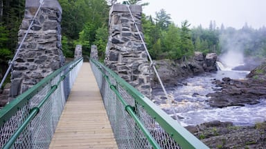 Newly reconstructed Swinging Bridge at Jay Cooke State Park, Duluth, MN
