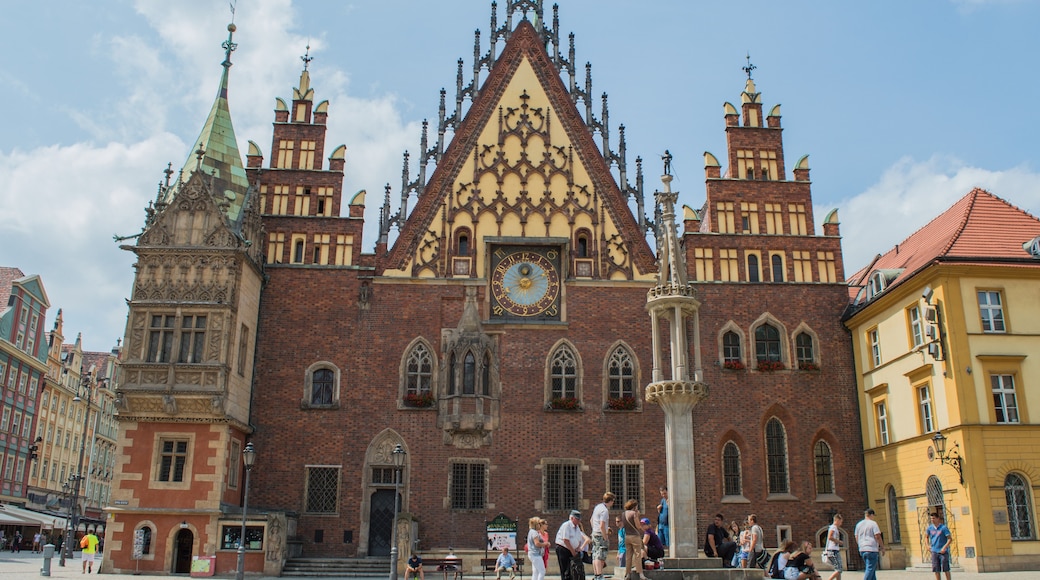 Wrocławi városháza, Wroclaw, Alsó-sziléziai vajdaság, Lengyelország