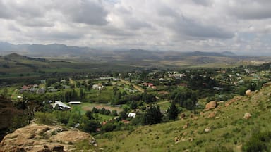 From the top of our hike in Clarens, South Africa