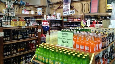 Lehman's Hardware Store in Kidron, Ohio. Over 300 kinds of Soda and 70 kinds of Rootbeer are available for purchase. Including Grape Nehi. 