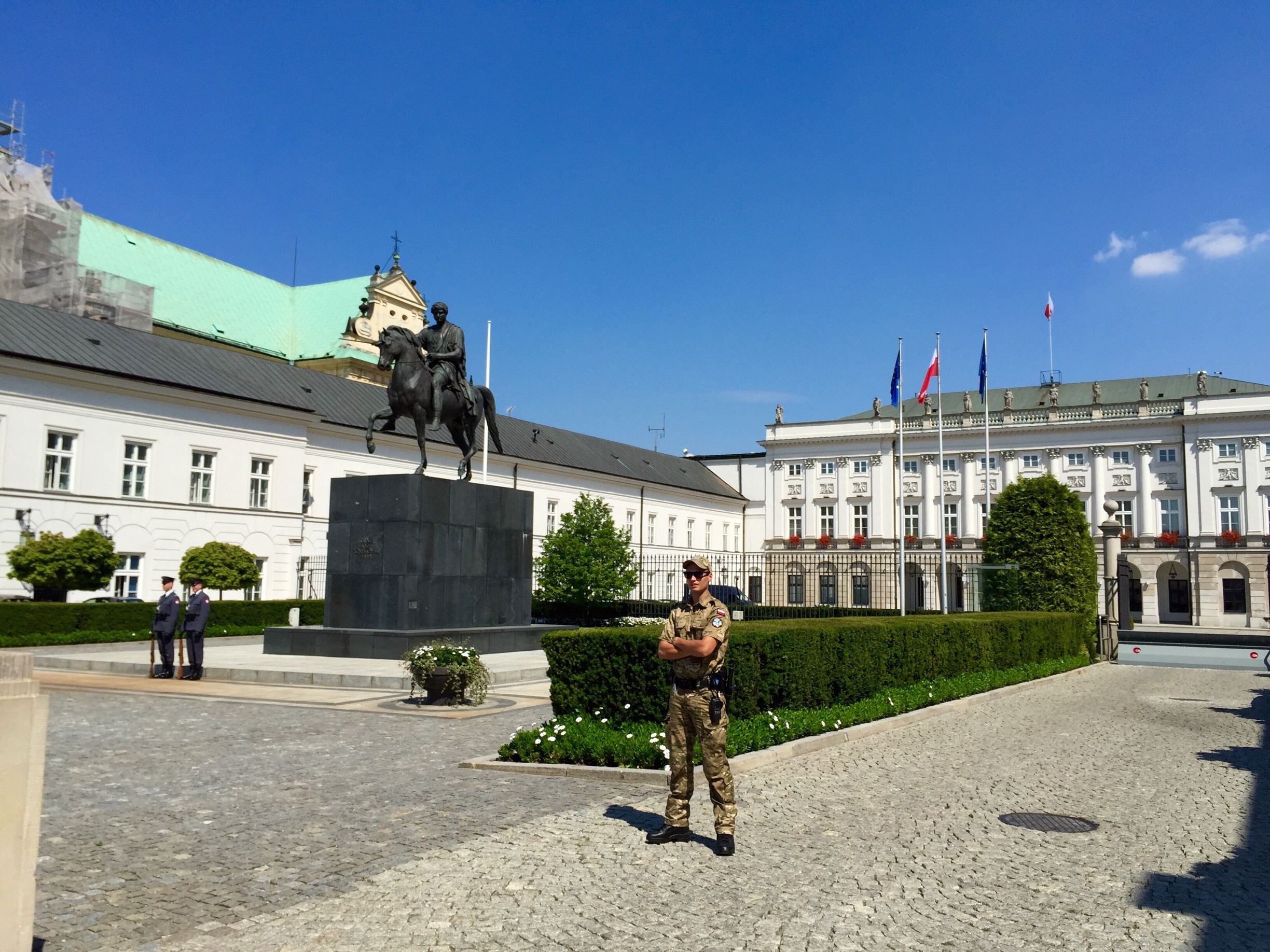 Presidential  Palace in Warsaw