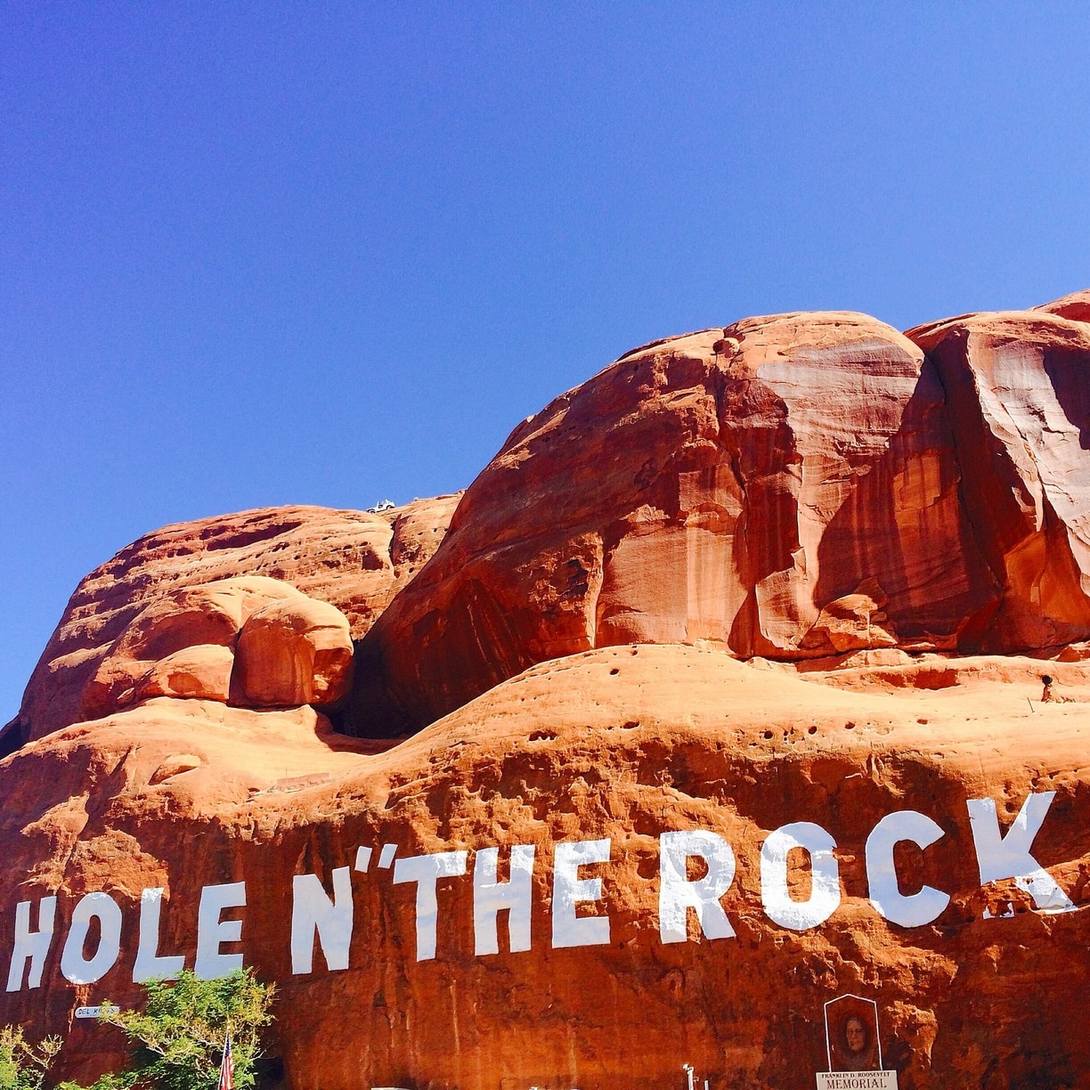 Hole n the Rock, just outside of Moab, Utah. An incredible 5000sq feet home drilled and blasted into the rock.  