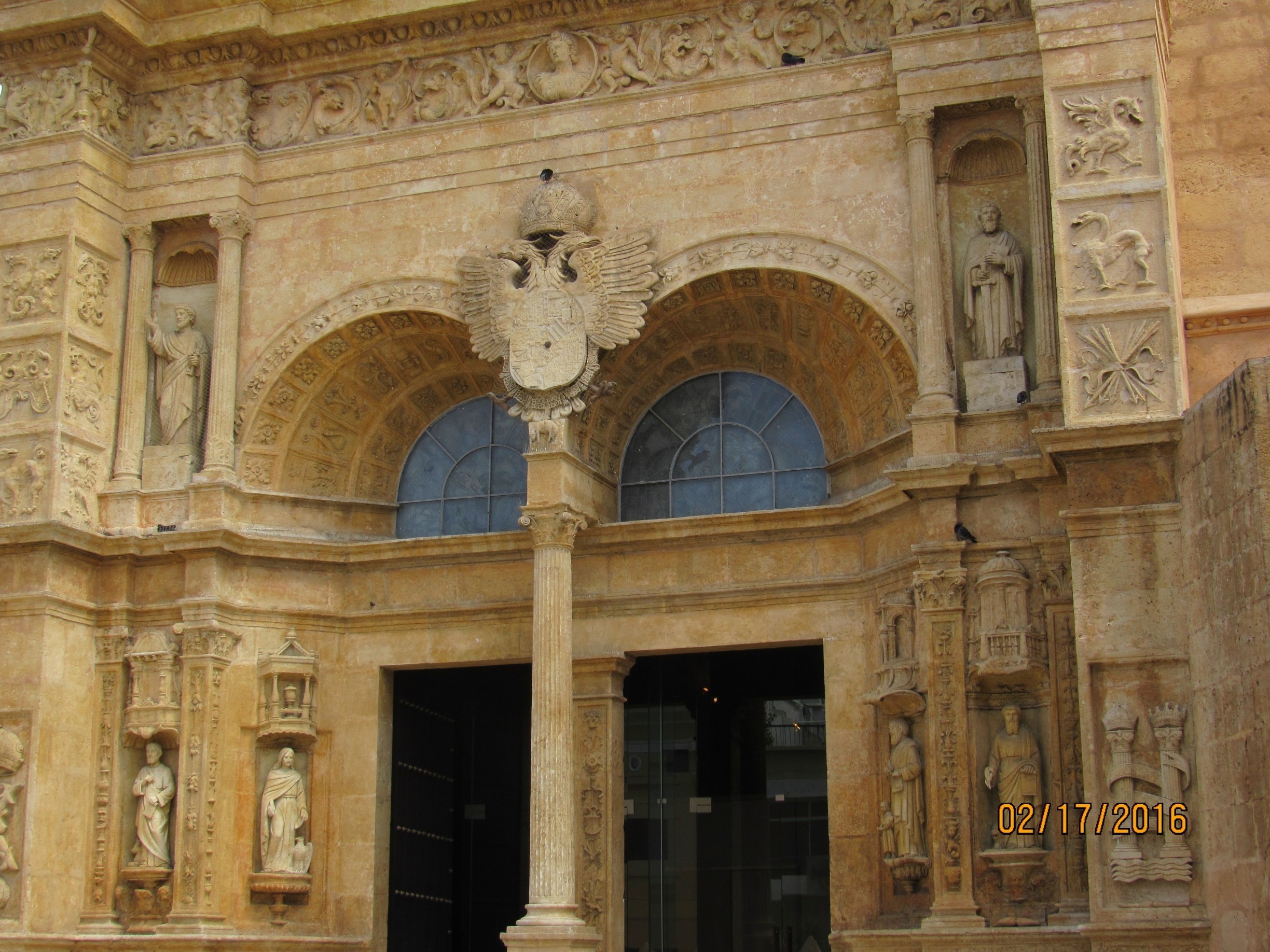 Details of the exterior of the Cathedral 