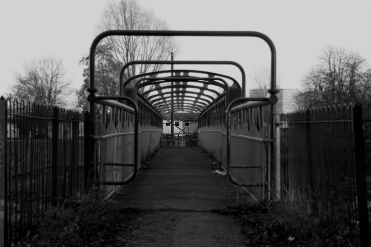 A bridge near my uni town of Salford. Taken whilst making a mocumentary about the wildlife of the area.