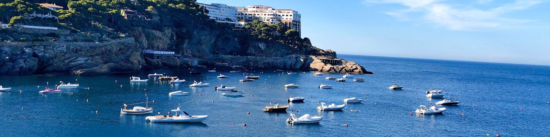 Brief hike on the Cami de Ronda near Sa Tuna in Costa Brava