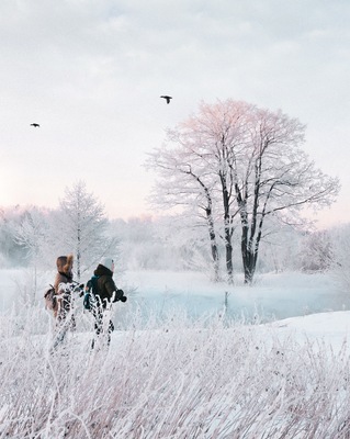 🇷🇺 I don’t get up at 5AM to catch sunrise often, but when I do it always pays off. This place looks like a winter ❄️ fairytale, but I assure you it’s real! Would you get up so early to go there?
Follow me: https://www.instagram.com/expatexplode/