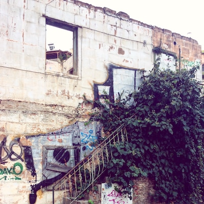 Old building, in Athens Greece