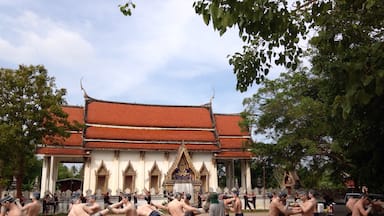 Temple near Bangkok, Thailand. Visited November of 2013