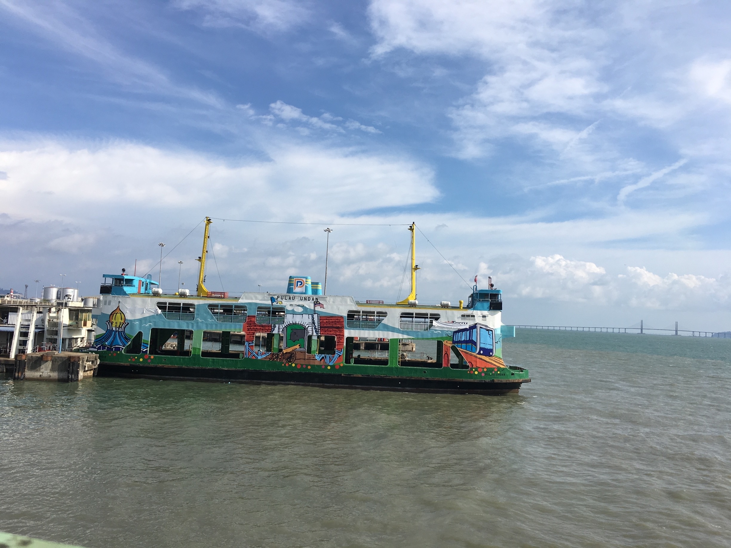 Ferry is the very old public transportation from mainland- Butterworth to Penang Island. May see jellyfish or dolphin if your are lucky..