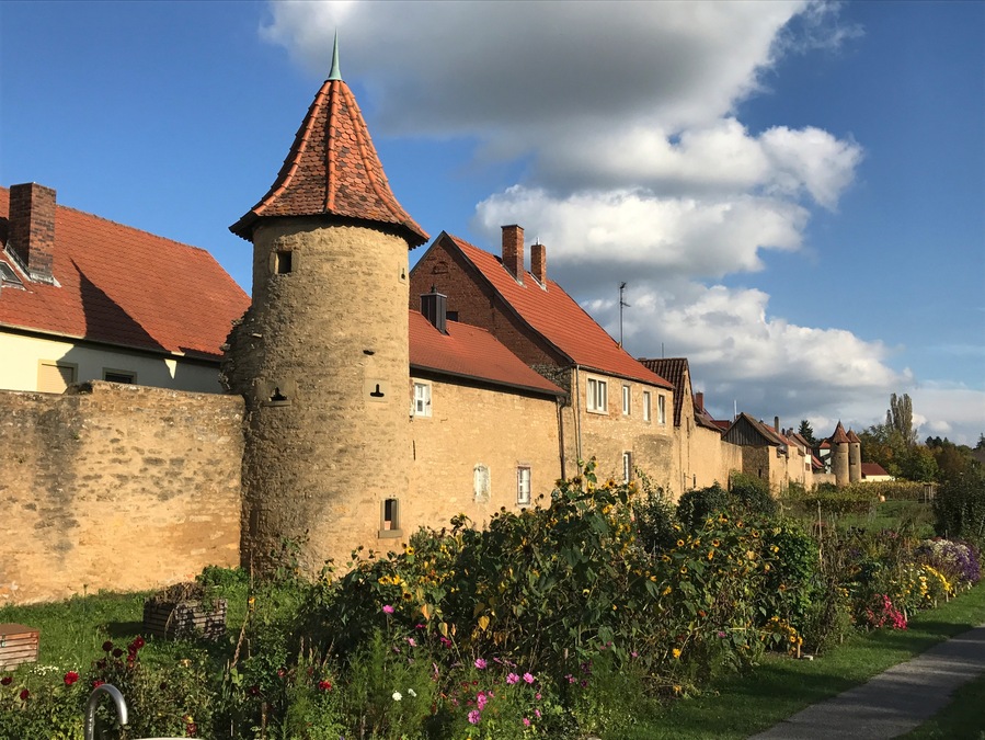 Gardens outside of the town wall
