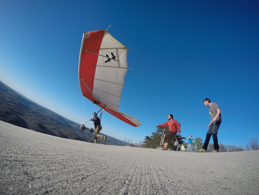 Hang Gliding from Lookout Mountain