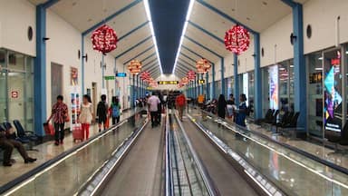 Inside the Bandaranaike Intnl Airport, Colombo.