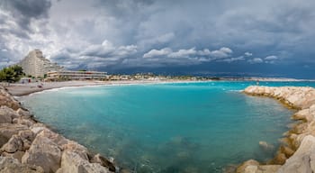Villeneuve-Loubet, not famous but in my opinion one of best cities for photographers on Azure Coast. Here just a few minutes before a huge rainstorm.

#BeachTips #bvsquad #France #azurecoast