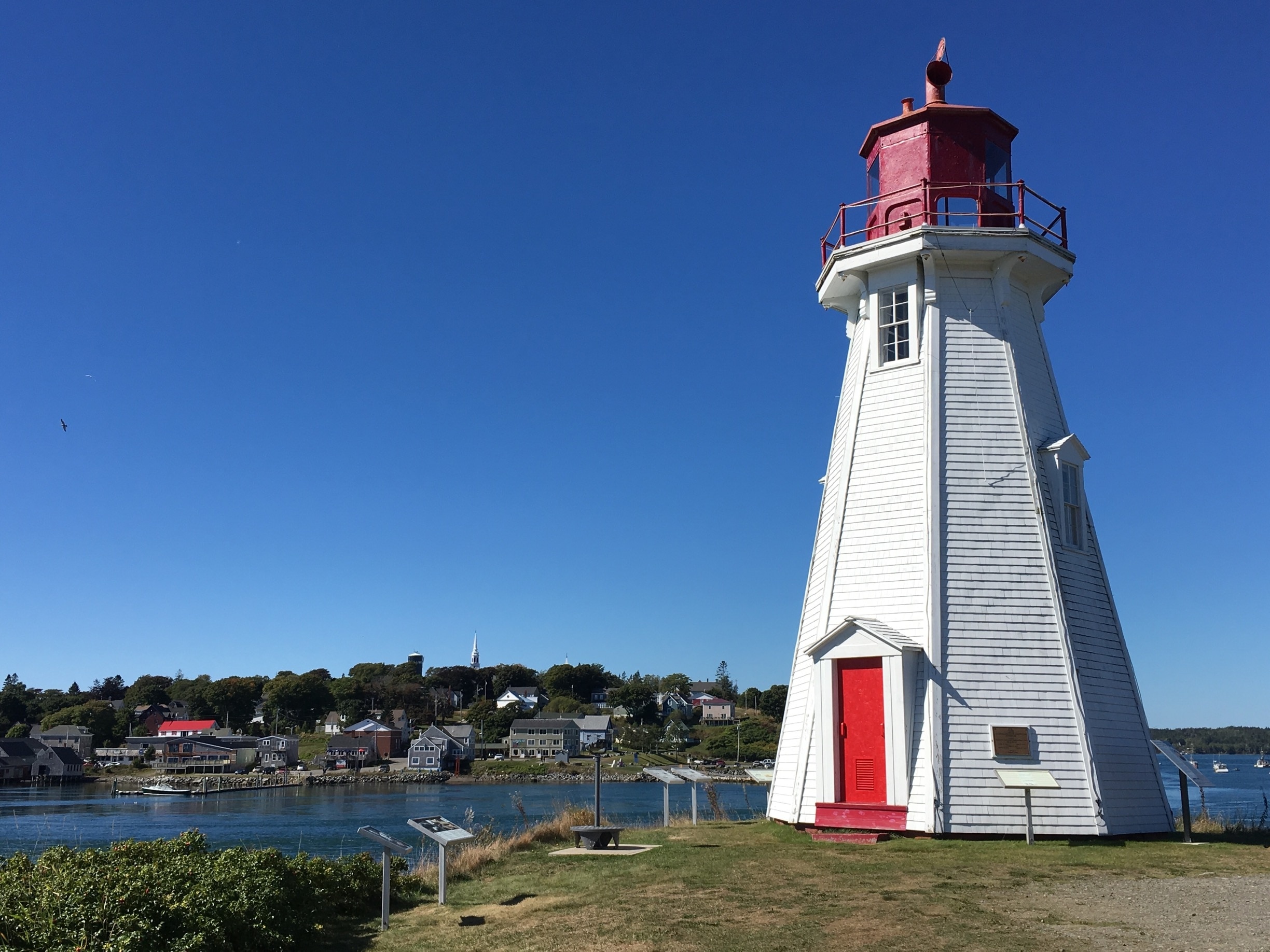 Traveled to Campobello Island to see FDR’s family retreat home and was treated with a stop at Mulholland Port Lighthouse.