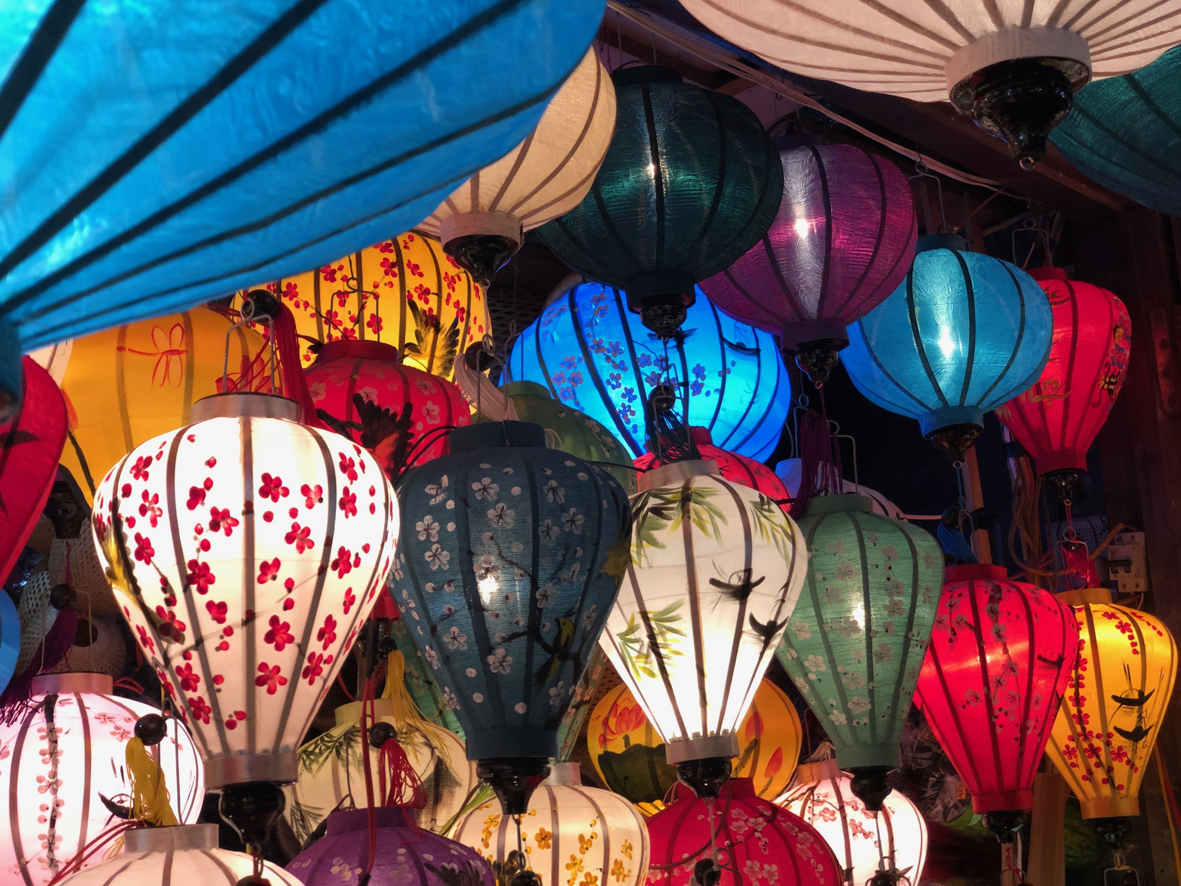 Hoi An is famous for the lanterns 