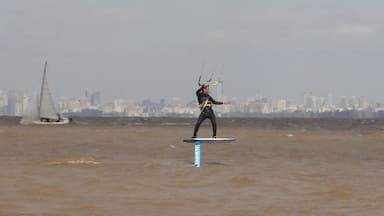 Rio de la Plata is a great place to practice water sports
