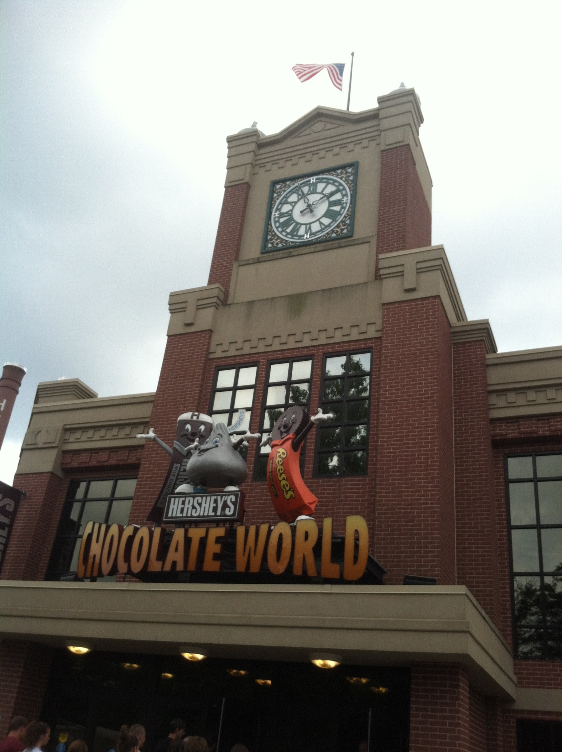 Nearing the end of the tour--some of the brands Hershey manufactures -  Picture of Hershey's Chocolate World - Tripadvisor