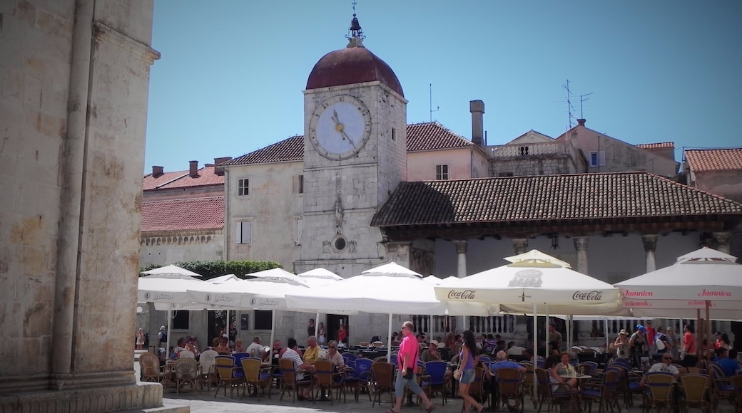 Hauptplatz von Trogir, Trogir, Split-Dalmatien, Kroatien