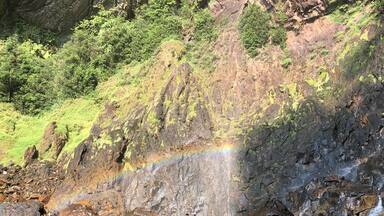 Wake up early and get the local guide to lead you to this waterfall and see rainbow forms between 8:30-10:00am on a sunny day.