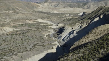 Tabernas desert. Filming location of "spaghetti western".  Llano del Duque 