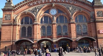 Train station, hub of the city.