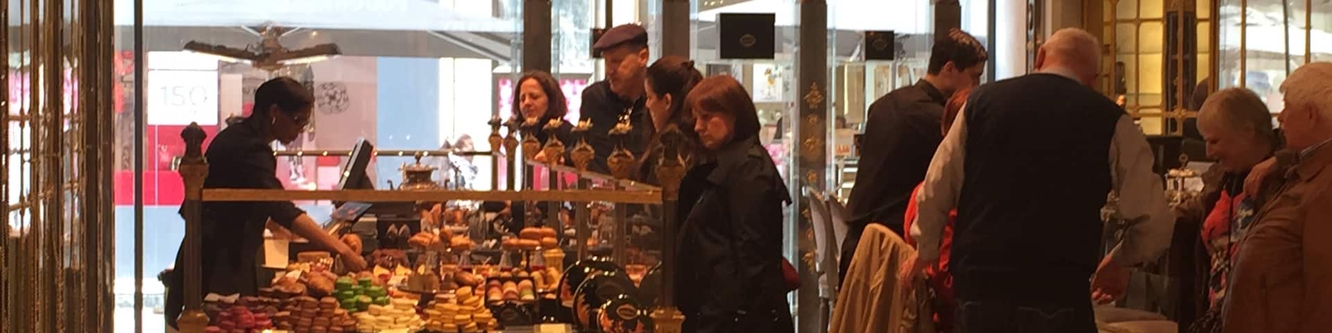 Awesome little French Cafe delicacies available either while shopping at Printemps or to walk into off the street to take stuff home.