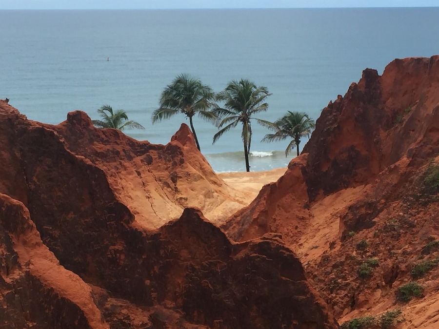 Falésias em Beberipe - Fortaleza - Brazil