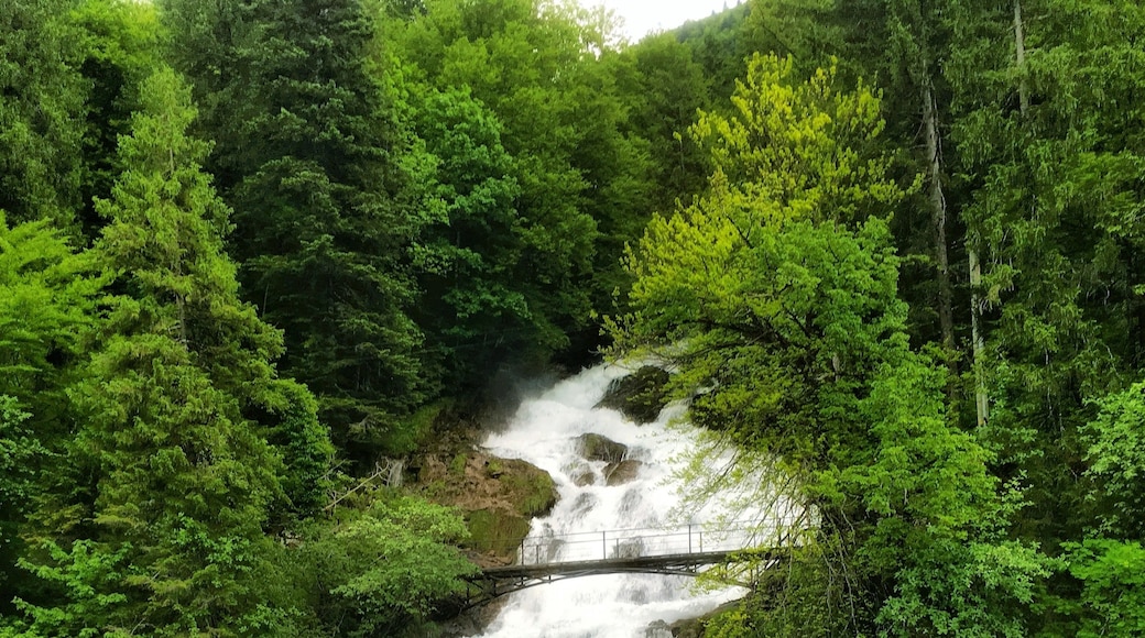 Giessbach Falls, Brienz, Canton of Bern, Switzerland