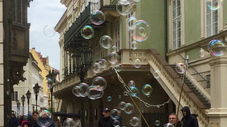 Amazing bubbles - Prague