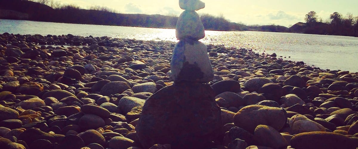 There's something about a river and all it's beautiful rocks.