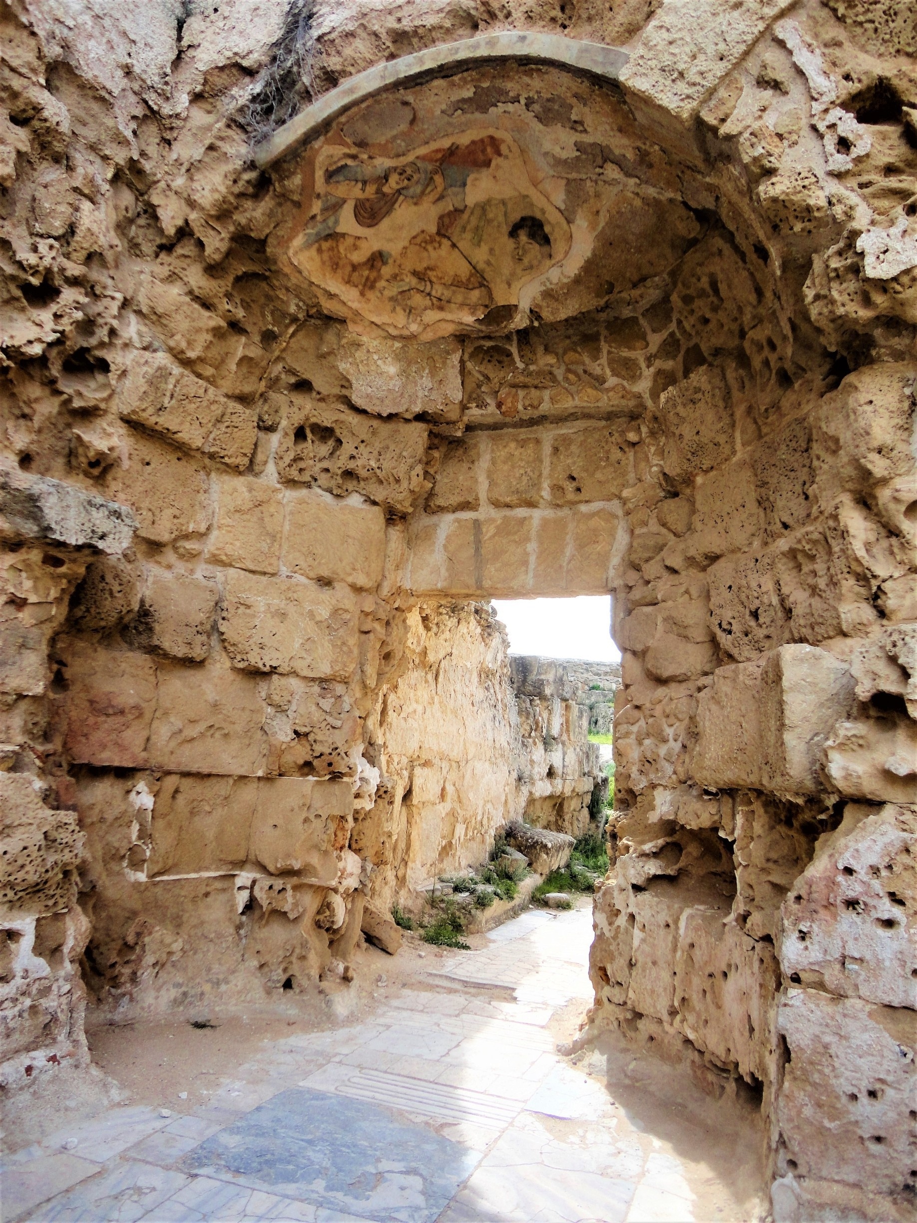 #Mosaic #artwork at the #Roman #ruins of #Salamis, #Cyprus #Mediterranean
#lifeatexpedia #StunningStructure  #Details