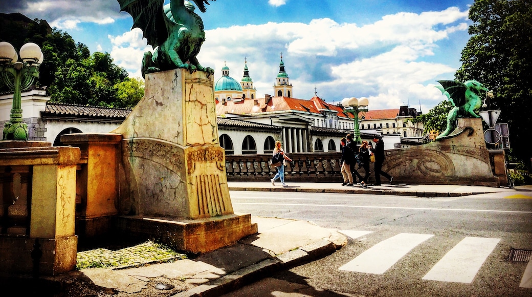 Altstadt von Ljubljana, Ljubljana, Slowenien
