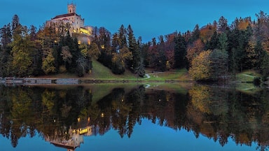 Reflections of a castle on Trakosčan lake in Croatia.
#BvSExplore #croatia #lake #reflections #landscape #castle