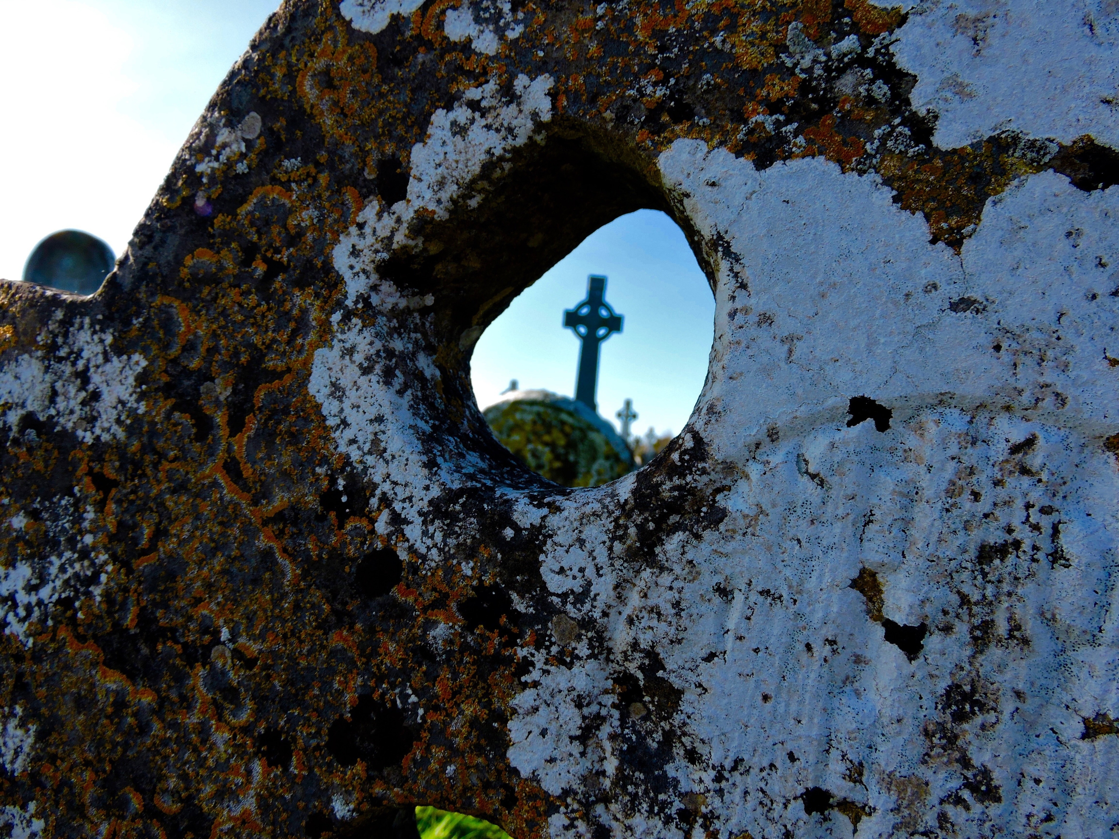 Ireland is dotted with stone and crosses #culture