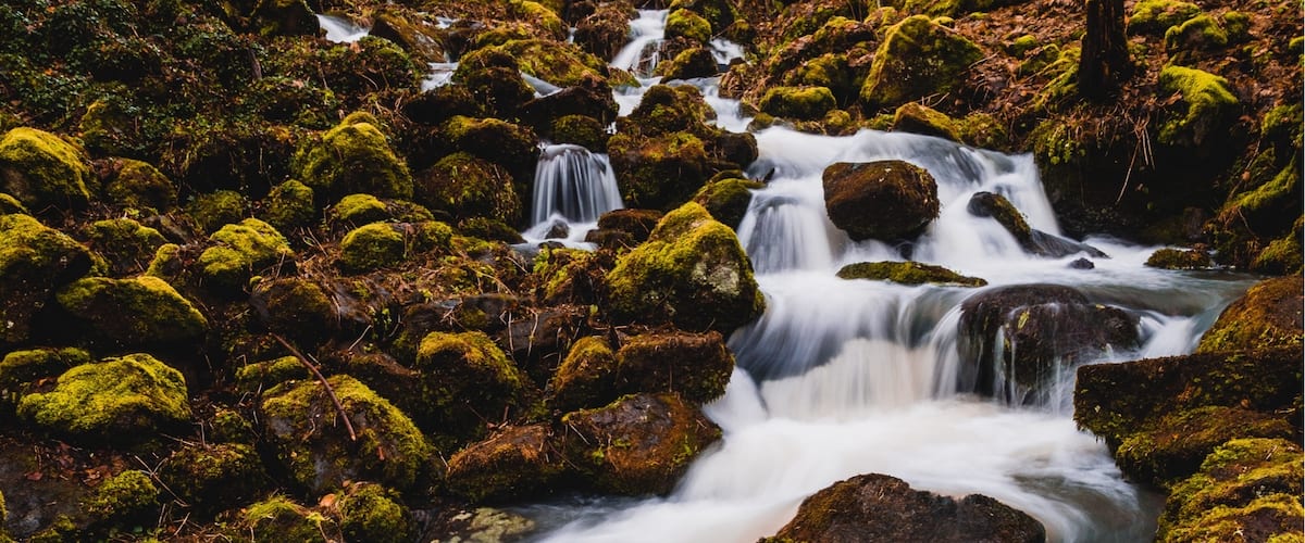 Wasserfall Nähe Nenderoth. Am Ortsausgang Richtung Schützenhaus, dann schon ausgeschildert.